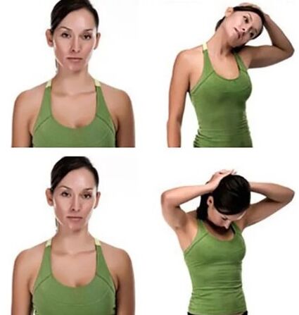 Exercises for cervical osteochondrose treatment