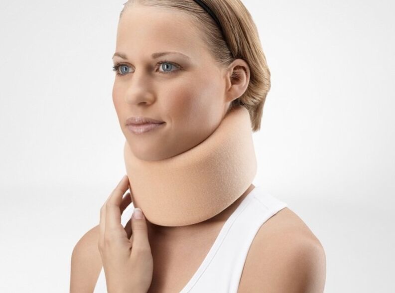 Neck neck with osteochondrose